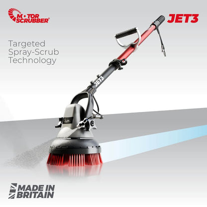 MotorScrubber JET3 Handheld Scrubber with Spray Scrub Technology Starter Kit (MSJET3)#