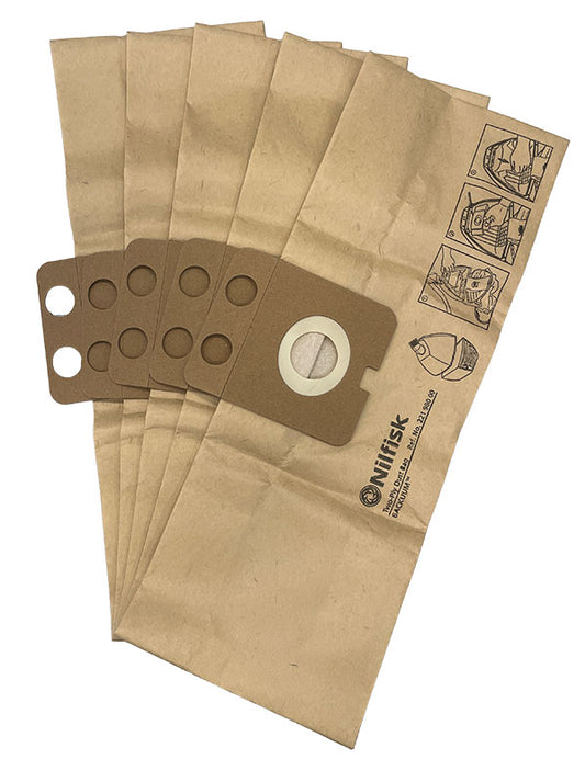 Nilfisk Backuum Vacuum Cleaner Bags - 5pk (22198000)