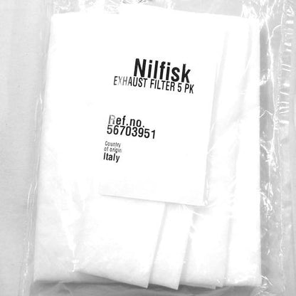 Nilfisk GU350 & GU450 Vacuum Exhaust Filters