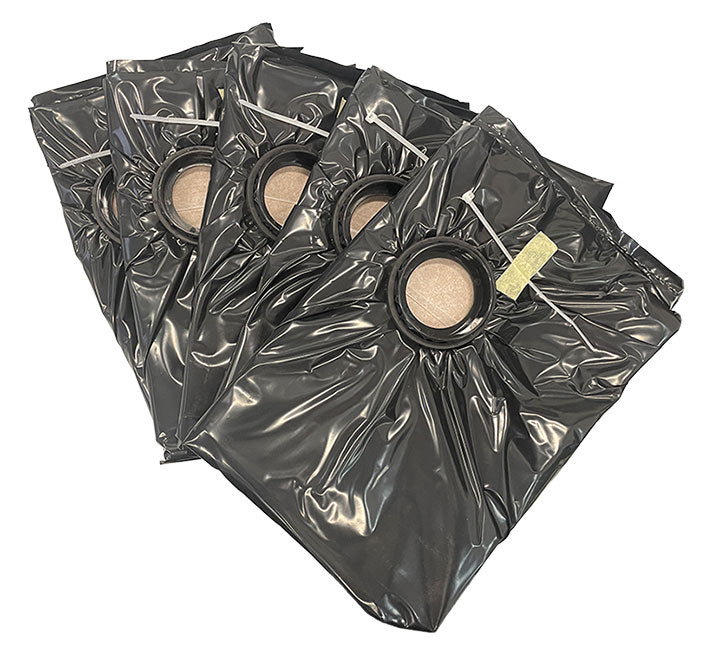Nilfisk & Alto IVB 3 Paper 'H' Safety Bags for Hazardous Materials - 5pk (302001910)