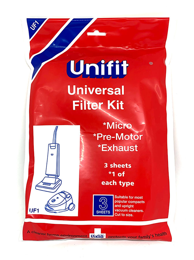 Unifit Universal Vacuum Cleaner Filter Kit (32200646)