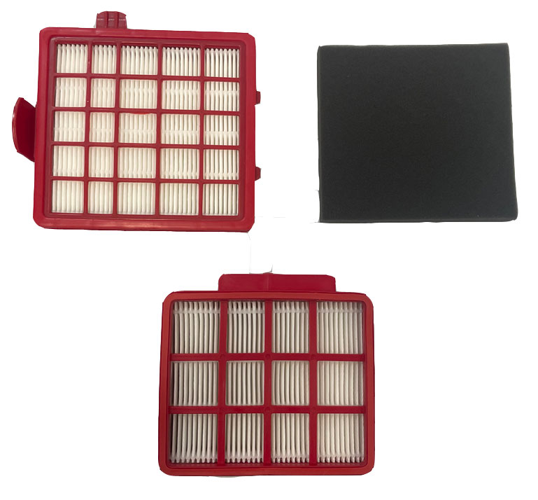 Hoover Smart Bagless 4012, T4012 and Sauber Smart Bagless Vacuum Cleaner HEPA Filter, Exhaust Air Filter and Inlet Foam Filter Set (32200662)