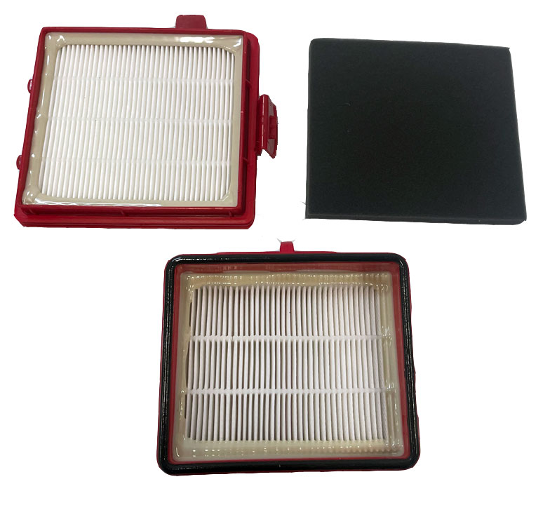 Hoover Smart Bagless 4012, T4012 and Sauber Smart Bagless Vacuum Cleaner HEPA Filter, Exhaust Air Filter and Inlet Foam Filter Set (32200662)
