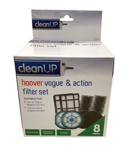 Hoover Vogue 5012, 5015, 5017, Hoover Action 5019 Vacuum Cleaner Filter Set (32200884) 