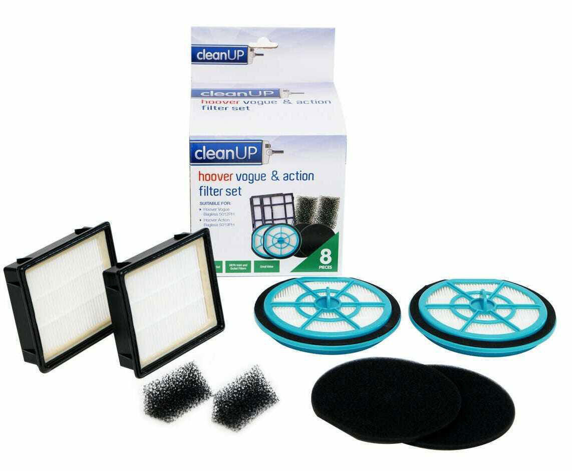 Hoover Vogue 5012, 5015, 5017, Hoover Action 5019 Vacuum Cleaner Filter Set (32200884) 