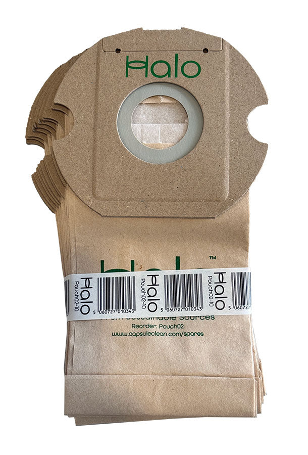 Halo Capsule X CAP-02-ANZ Commercial Stick Vacuum Cleaner Bags - 10 pk (32201959)