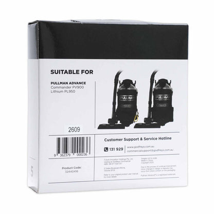 Pullman Advance Commander PV900 and Advance PL950 Backpack Vacuum Paper Dust Bags - 5pk (32440416)