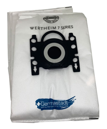 Wertheim 7 Series W9000, W9000PH Vacuum Cleaner Synthetic Dust Bags (32440443)
