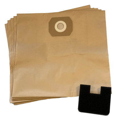Pullman WD30BV1 30L Wet and Dry Vacuum Cleaner Dust Bags and Filter Maintenance Kit (32440528)