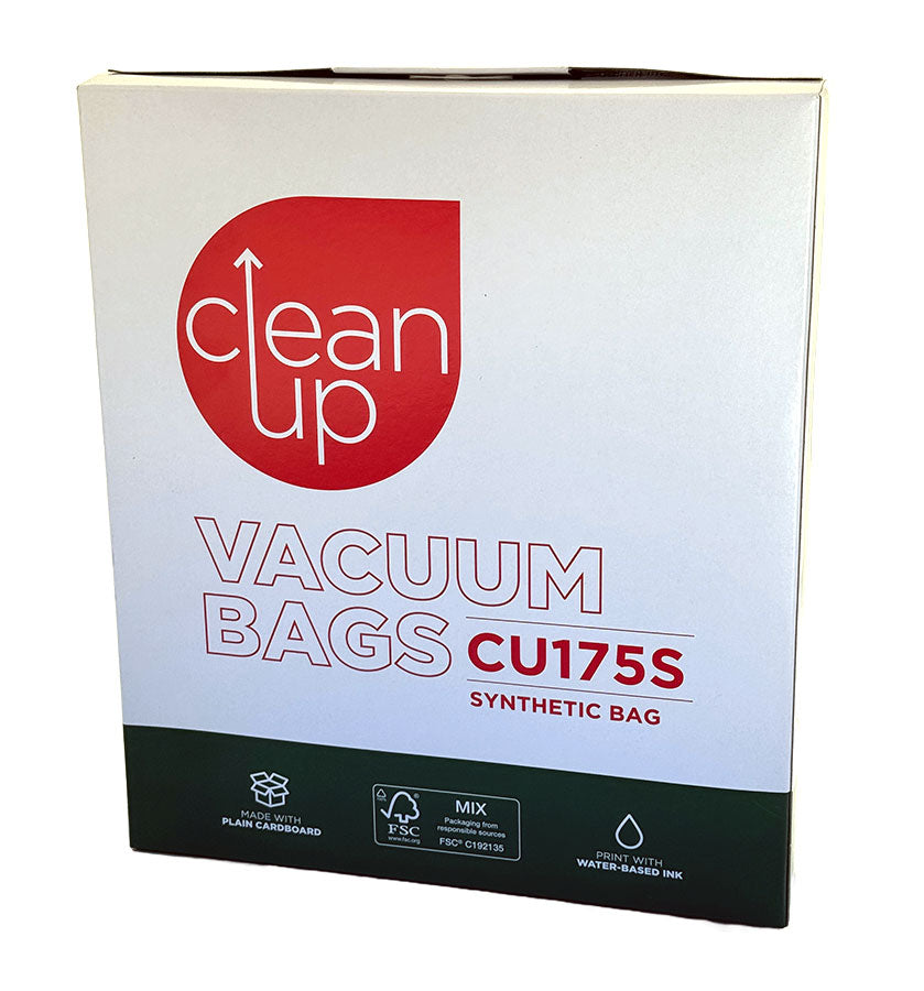 Clean Up CU175S Dust Bags for various Miele Vacuum Cleaners (32440530)