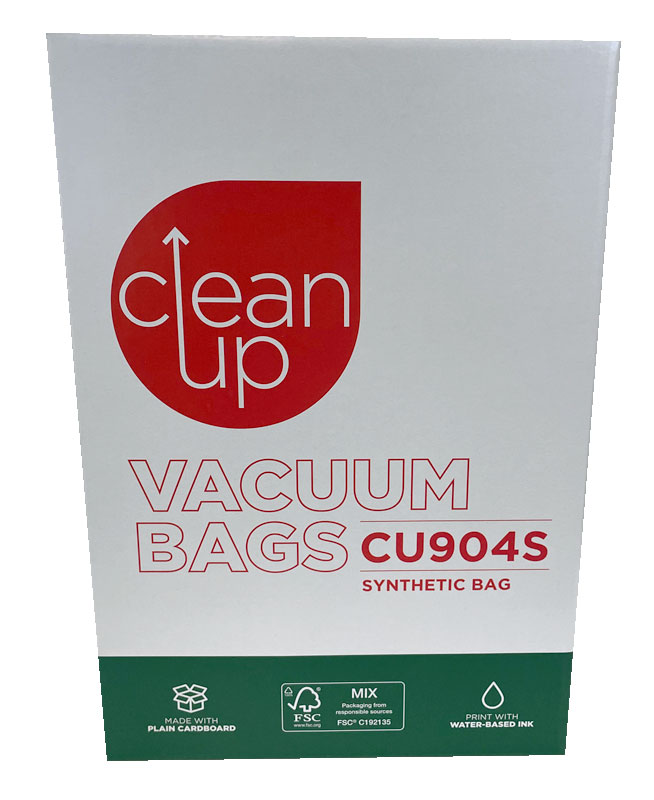 Clean Up CU904S Vacuum Cleaner Bags for Pullman AS10, AS4 and PC4 Version 2 models (32440536)