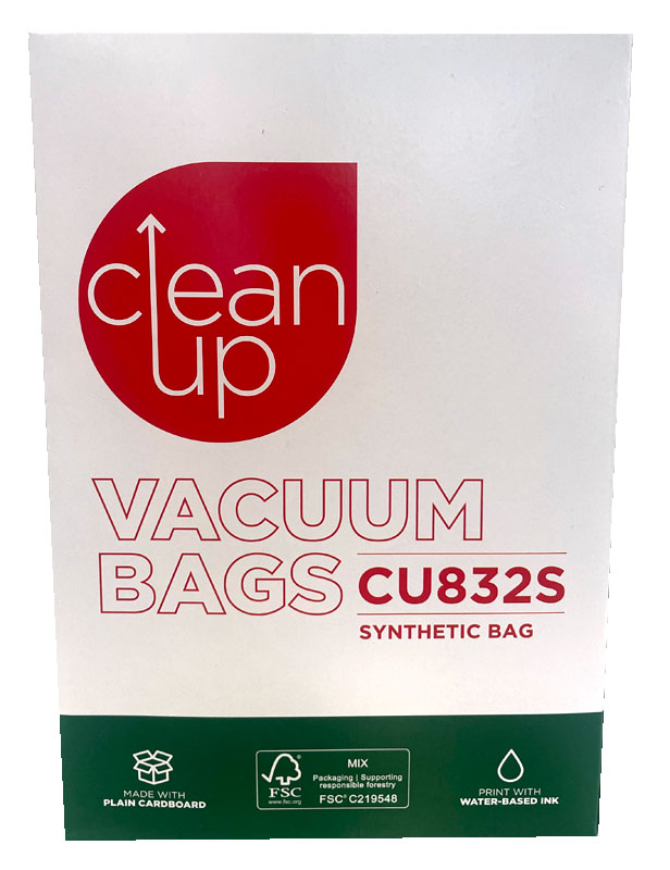 Clean Up CU832 Synthetic Vacuum Cleaner Bags - 5 pk (32440540)