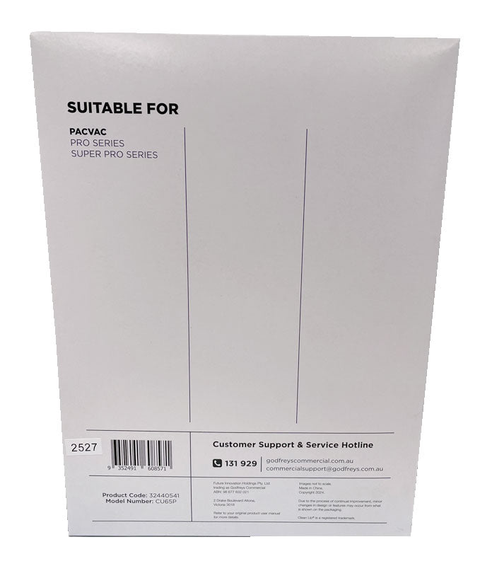 Clean Up CU65 Paper Vacuum Cleaner Bags (32440541)