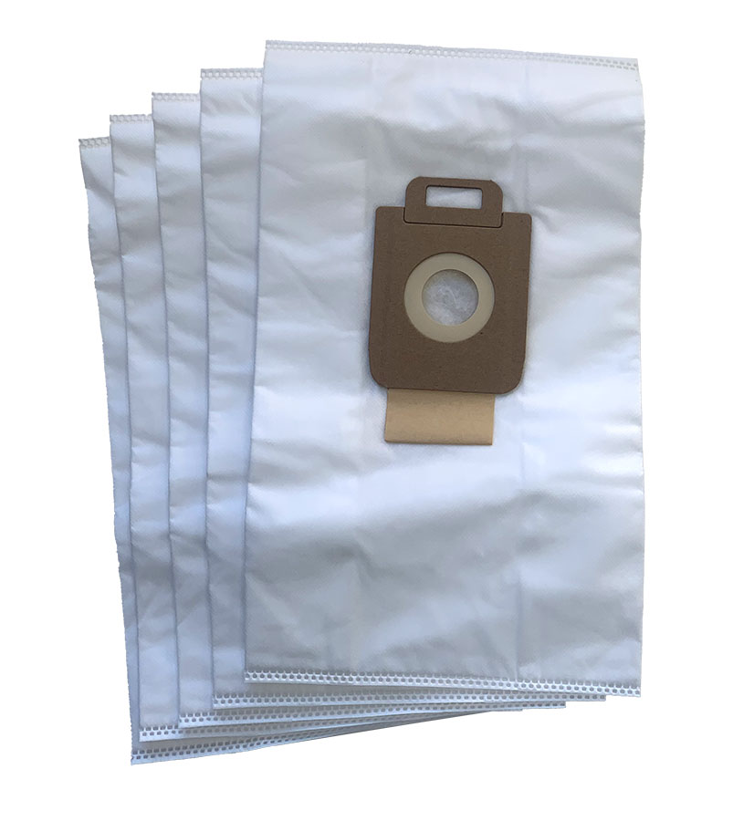 Clean Up CU123S Synthetic Dust Bags for Nilfisk GM200, GM300, GM400, King, Extreme Series Vacuum Cleaners (32440543)