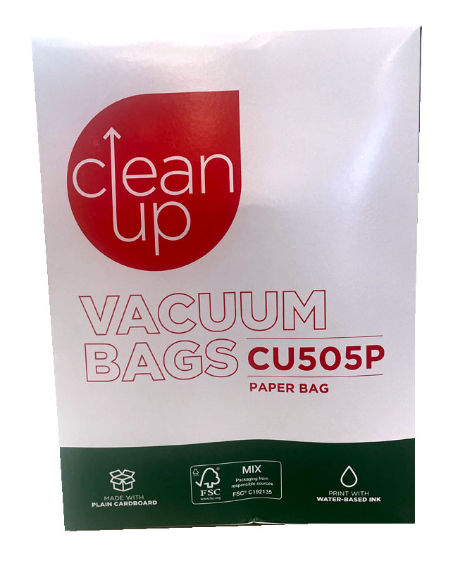 Clean Up CU505 Paper Vacuum Cleaner Bags (32440546)