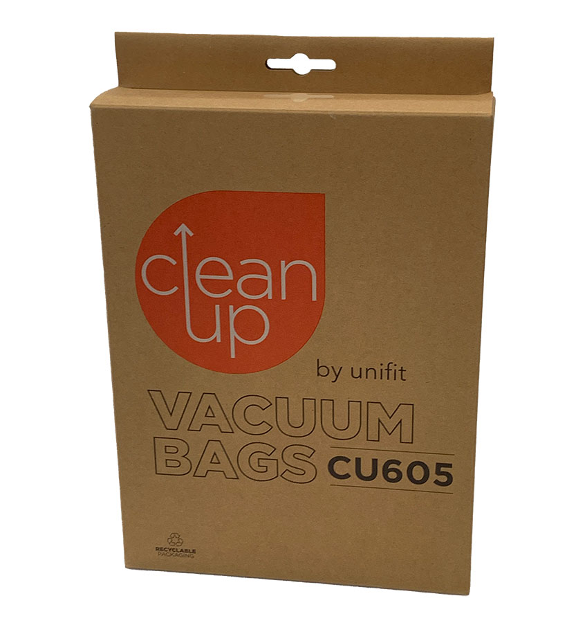Clean Up CU605 Synthetic Vacuum Cleaner Bags (32440548)