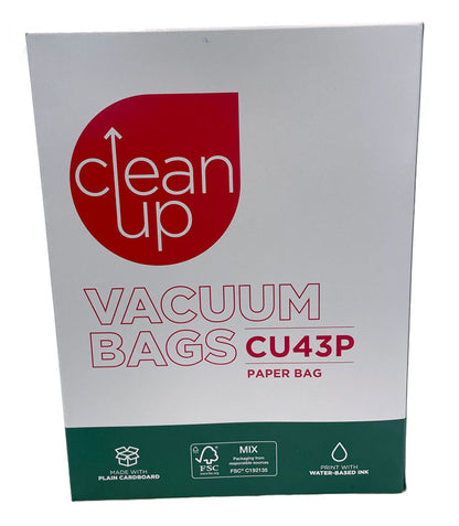 Clean Up CU43P Paper Vacuum Cleaner Bags (32440558)