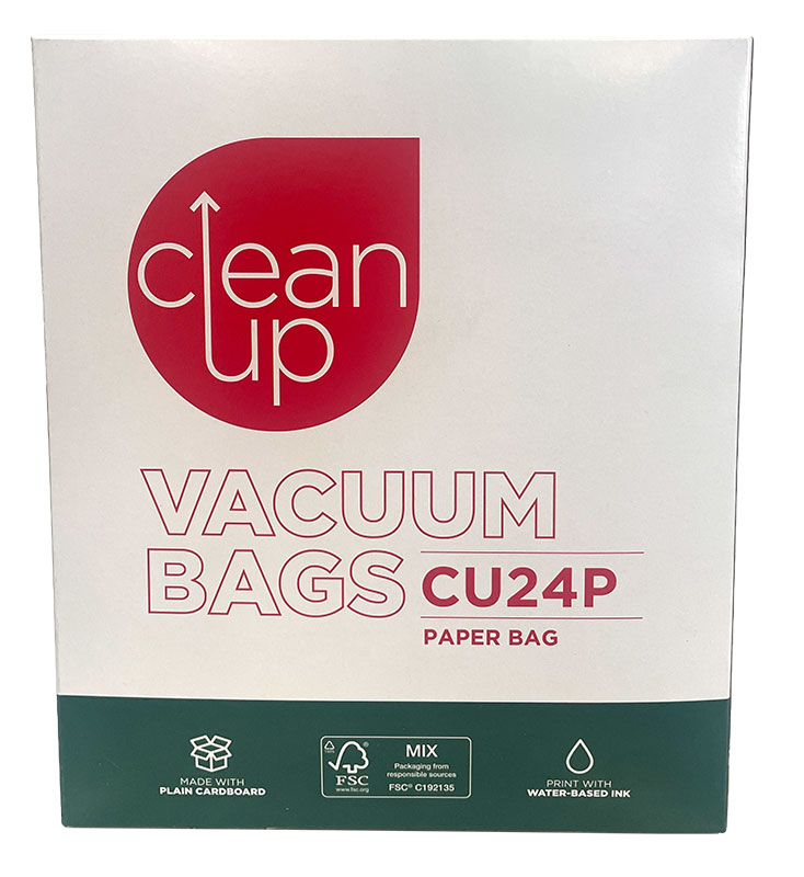Clean Up CU24 Paper Vacuum Cleaner Bags - 5pk (32440561)