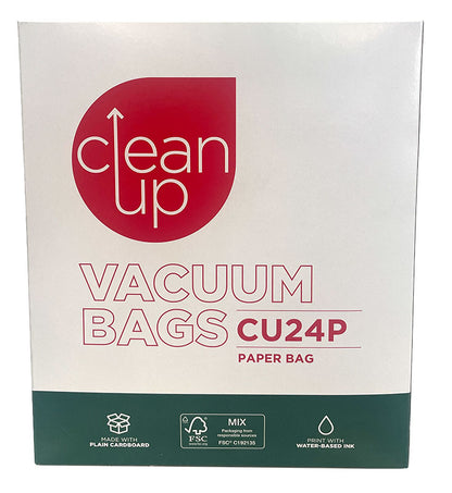 Clean Up CU24 Paper Vacuum Cleaner Bags - 5pk (32440561)