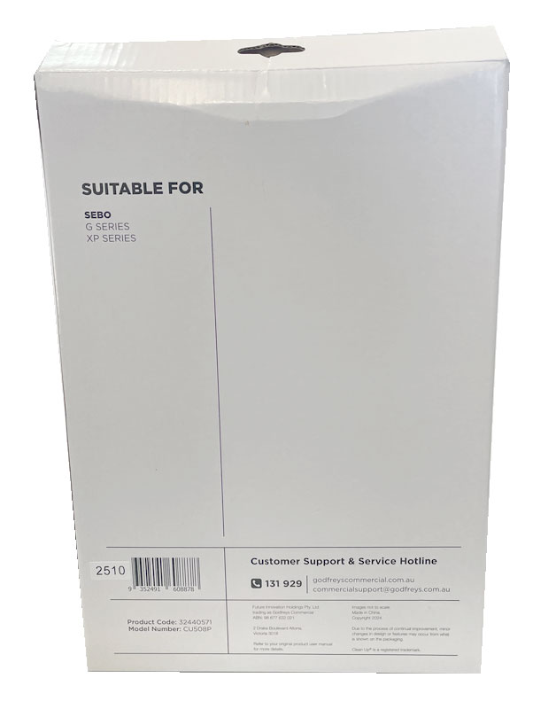 Clean Up CU508P Paper Vacuum Cleaner Bags (32440571)
