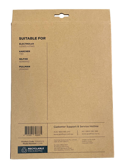 Clean Up CU48 Paper Vacuum Cleaner Bags (32440572)