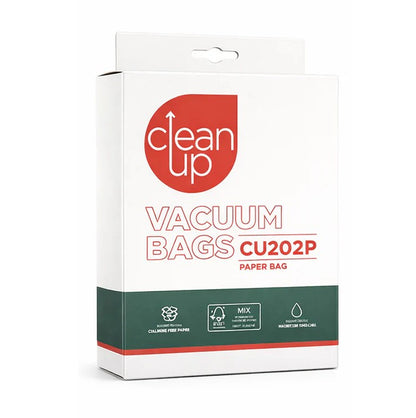 Clean Up CU202P Paper Vacuum Cleaner Bags - 10pk (32440574)
