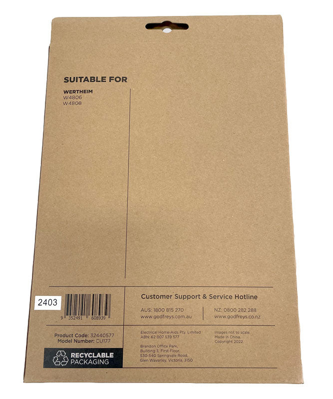 Clean Up CU177 Paper Vacuum Cleaner Bags (32440577)