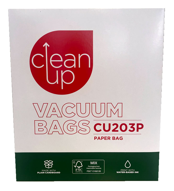 Clean Up CU203 Dust Bags for Industrial Strength CWD16L Vacuum Cleaners - 5pk (32440579)