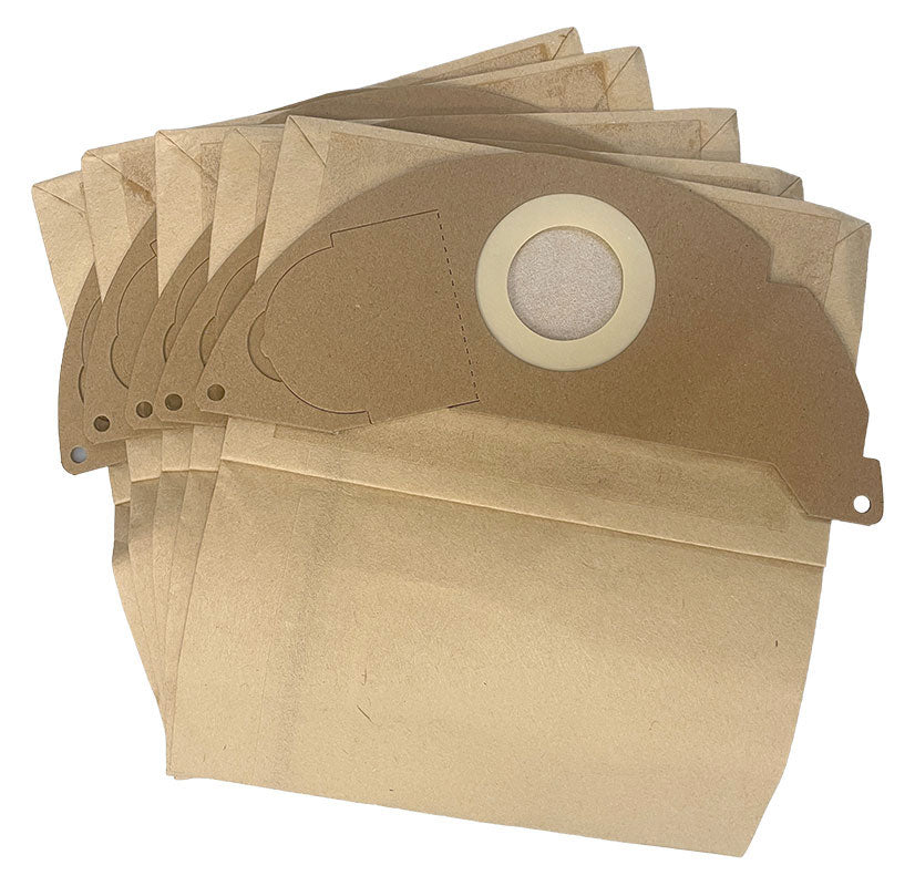 Clean Up CU200P Paper Vacuum Cleaner Bags for Karcher A2004 Vacuum Cleaner - 5pk (32440584)