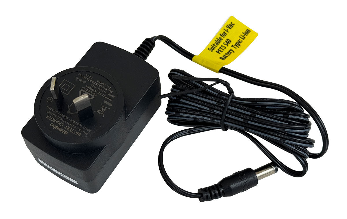 i-Vac Pets S40  Stick Vacuum Charger Adaptor (33202103)