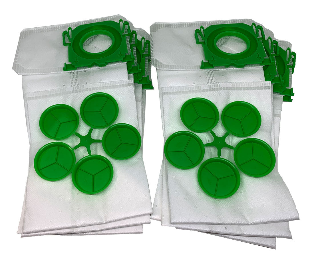 Sebo Filterbox Automatic X, Airbelt C, 370, 470 Vacuum Cleaner Dust Bags (5093ER)