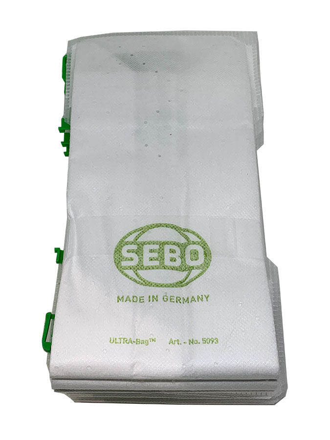Sebo Filterbox Automatic X, Airbelt C, 370, 470 Vacuum Cleaner Dust Bags (5093ER)