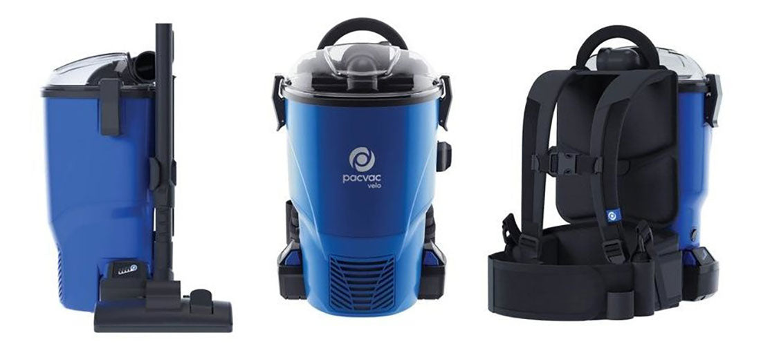 Pacvac Velo Go Cordless Backpack Vacuum Cleaner (VB002VG01A01)