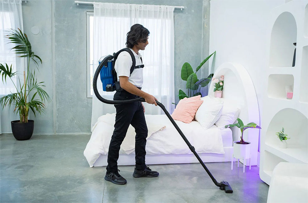 Pacvac Velo Go Cordless Backpack Vacuum Cleaner (VB002VG01A01)