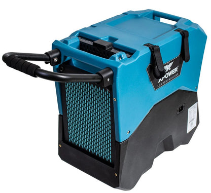 XPOWER 85L Commercial LGR Dehumidifier with Wheels and Mobility Handle (XD-85LH)