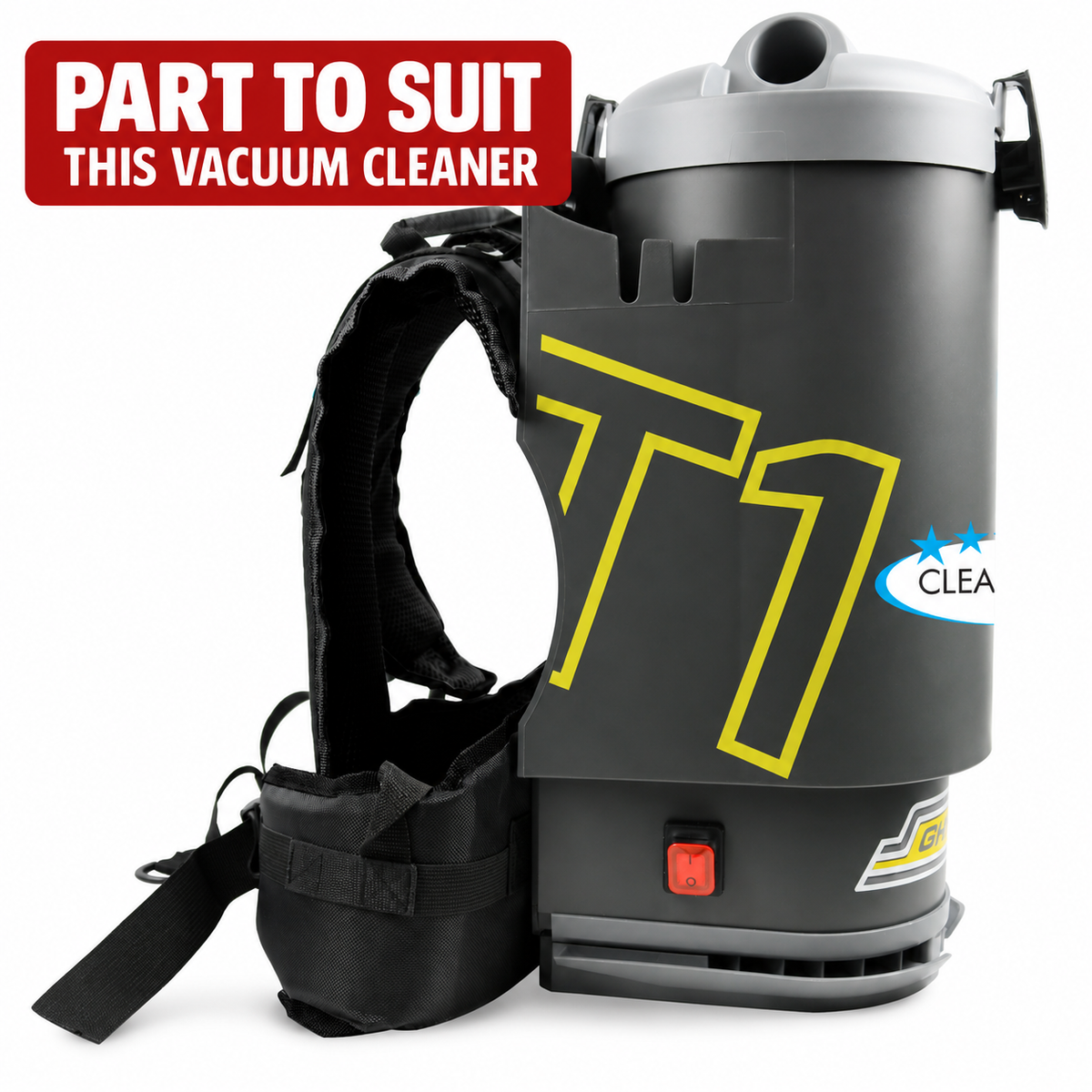 Ghibli T1 Backpack Genuine Synthetic  Vacuum Cleaner Bags - 6pk (AF924S)