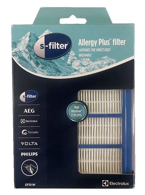 Electrolux Vacuum Cleaner S-Filter H13 HEPA Washable Filter (900167768)