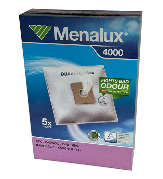 Menalux 4000 Synthetic Vacuum Cleaner Bags (900196131)