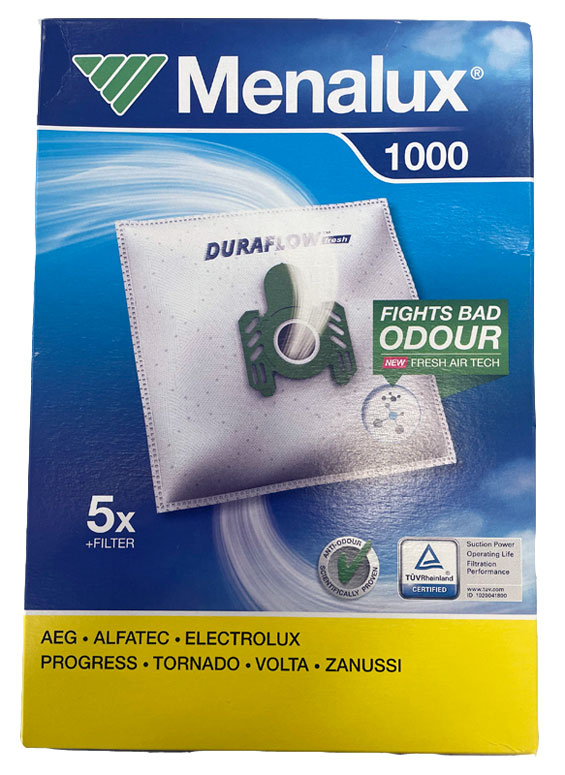 Menalux 1000 Synthetic Vacuum Cleaner Bags (900196132)