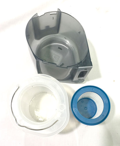 Black and Decker FEJ520JFSX Dust Bowl Canister (90621435-01) with filter and dust cup