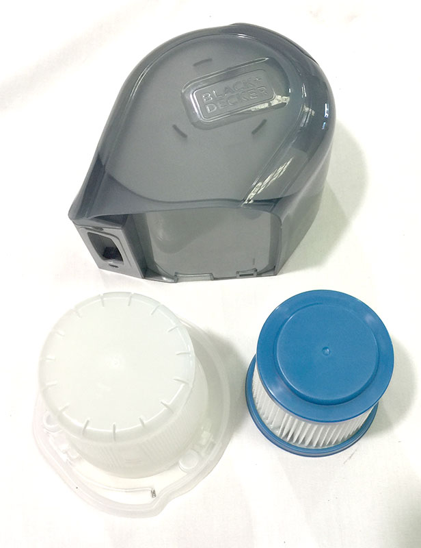 Black and Decker FEJ520JFSX Dust Bowl Canister with filter and dust cup