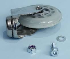 Nilfisk BA451, BA551, BA611, BA531, Scrubtec 553B, 651, 653, 661 Scrubber Dryer Wheel Castor Kit (9098619000)