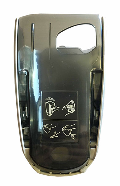 Electrolux Ergo Rapido ZB2903 Vacuum Cleaner Dust Chamber bottom view