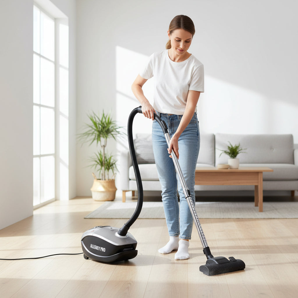 Cleanstar Allergy Pro 1800 Watt Bagged Vacuum Cleaner (VALLERGYPRO)#
