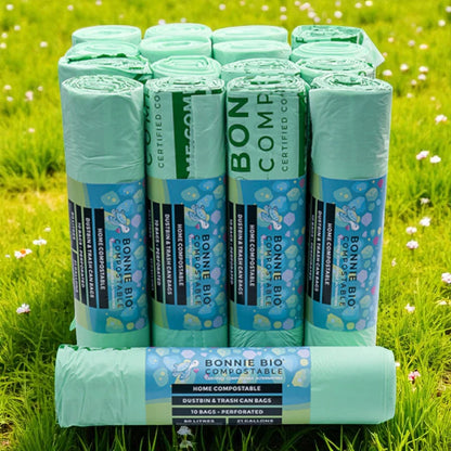 Bonnie Bio 80L COMPOSTABLE Garbage Bags – Carton of 20 (BB-80L-20)#