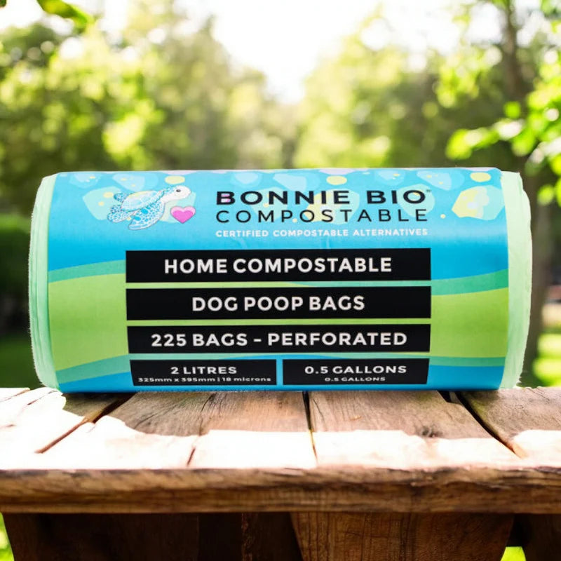 Bonnie Bio 2L Compostable COUNCIL Dog Poop & Multi-use T-Shirt Bags - Carton of 9 (BB-DOG-9)#