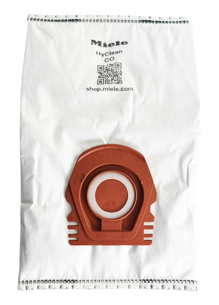 Miele Genuine HyClean Pure CO Synthetic Vacuum Cleaner Dust Bags - 4 Pack (CO-HP)