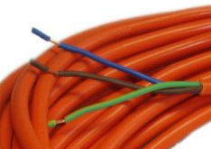 20metre Repair Cable - 3-Core 15 Amp Flex Vacuum Repair Lead (CR2015)#