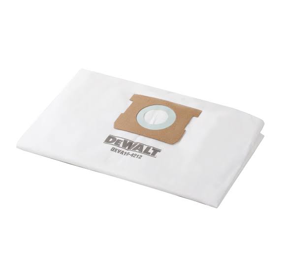 DeWalt DXV45P, DXV53P, DXV61P Wet and Dry Vacuum Cleaner 45 – 61L Synthetic Dust Bags - 3pk (DXVA19-4212)