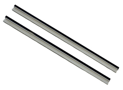 Pair of Squeegee Inserts for FTEA Commercial Vacuum Cleaner Floor Tool with Reinforced Stainless Steel and Height Adjuster (FTEA-WET)